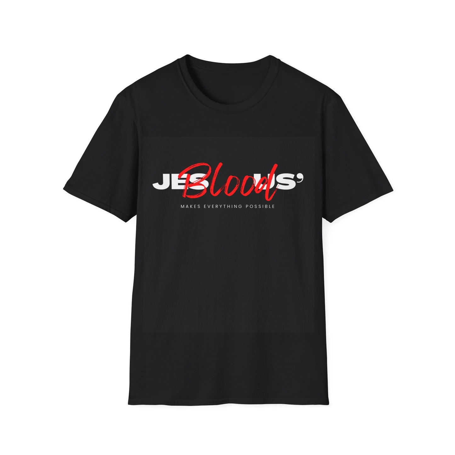 Jesus' Blood - Unisex Softstyle T-Shirt