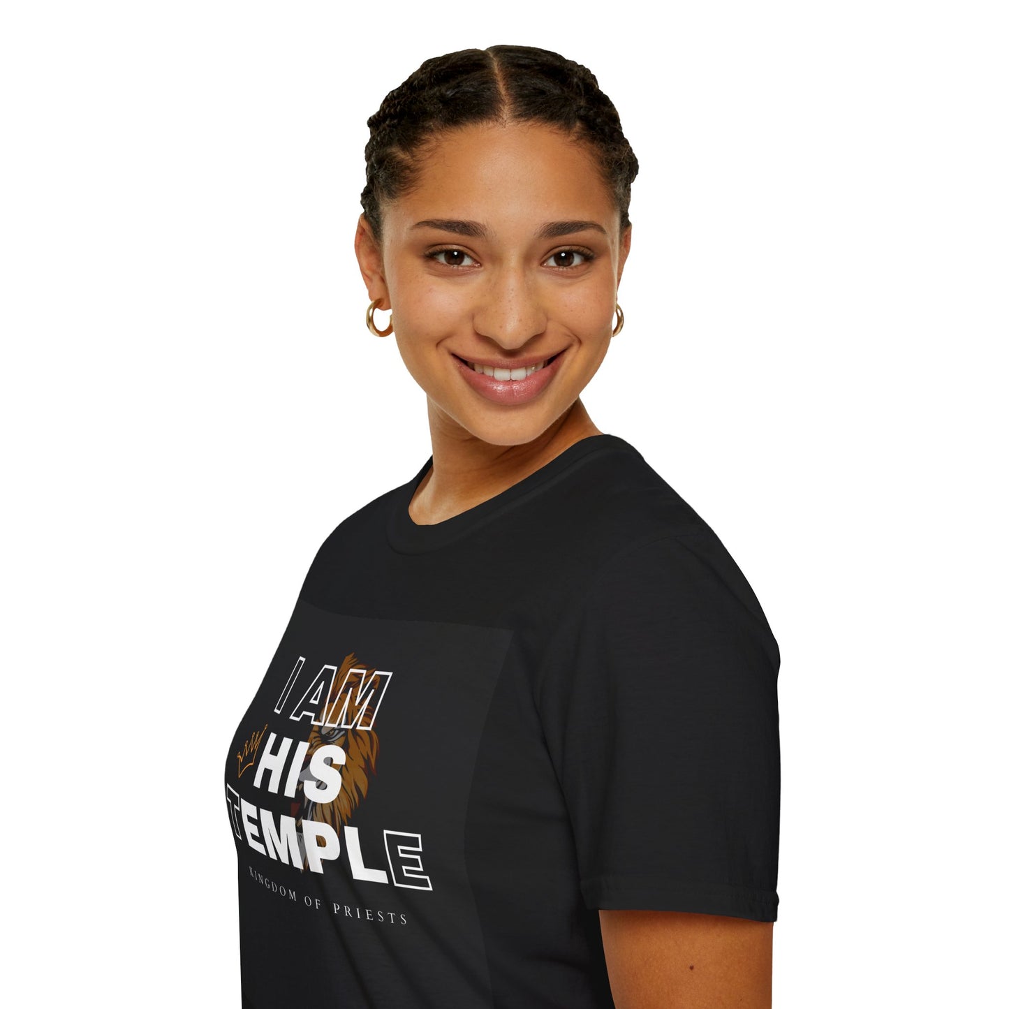 I Am His Temple - Unisex Softstyle T-Shirt