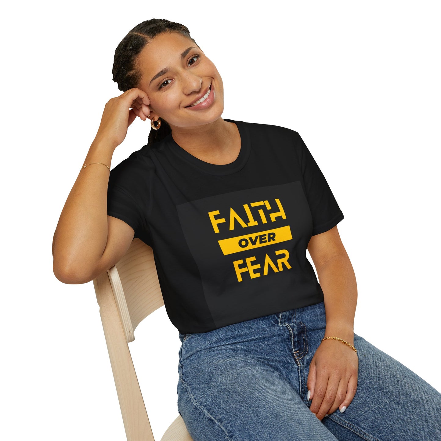 Faith Over Fear - Unisex Softstyle T-Shirt