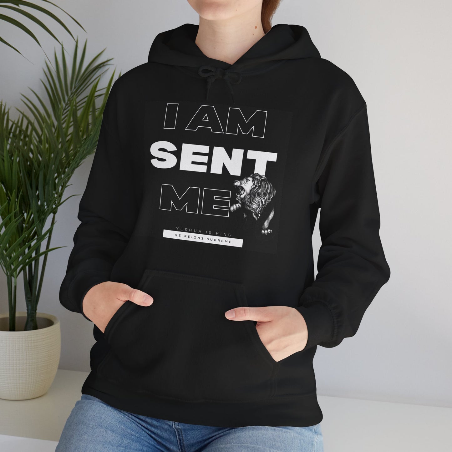 I AM SENT ME - Unisex Heavy Blend™ Hooded Sweatshirt