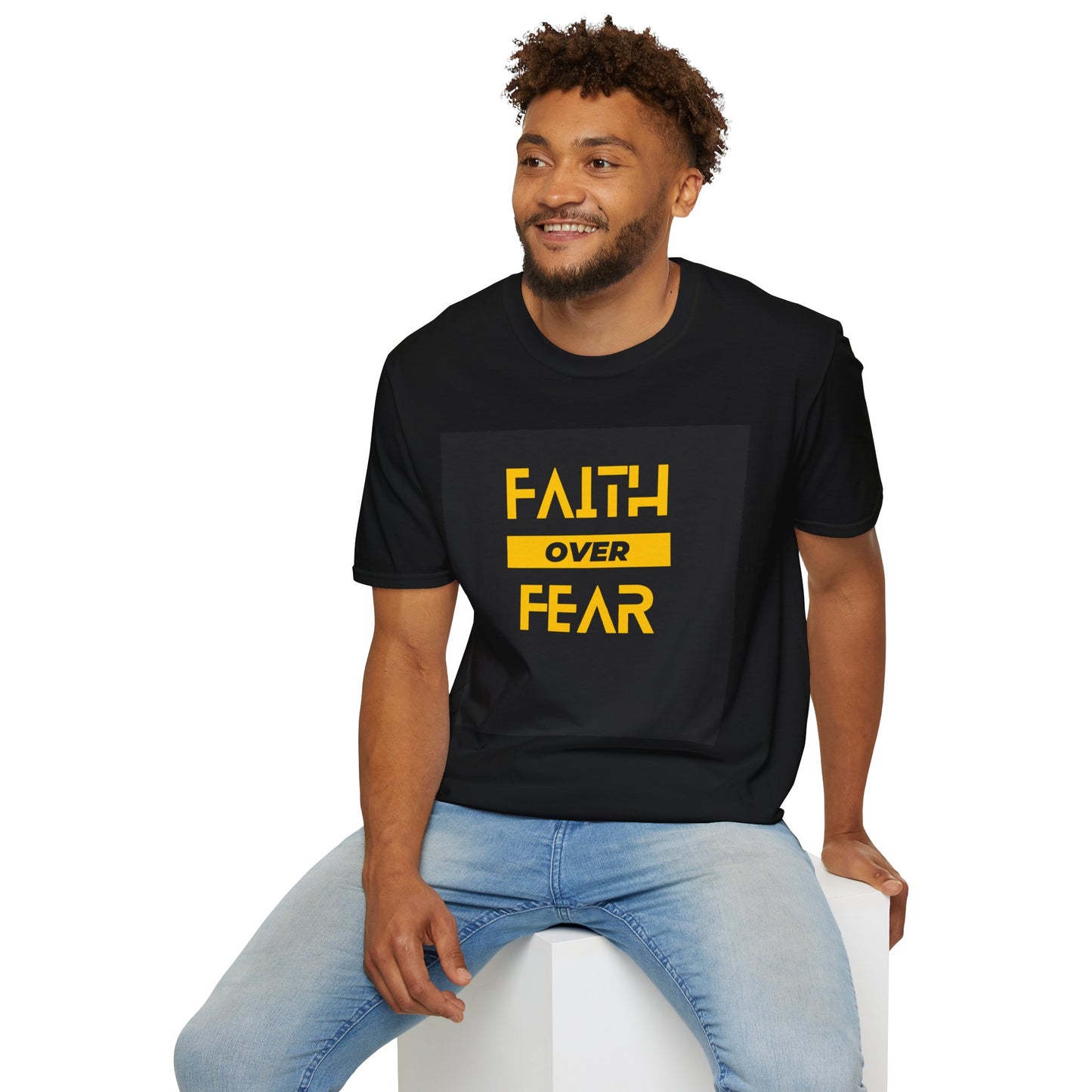 Faith Over Fear - Unisex Softstyle T-Shirt