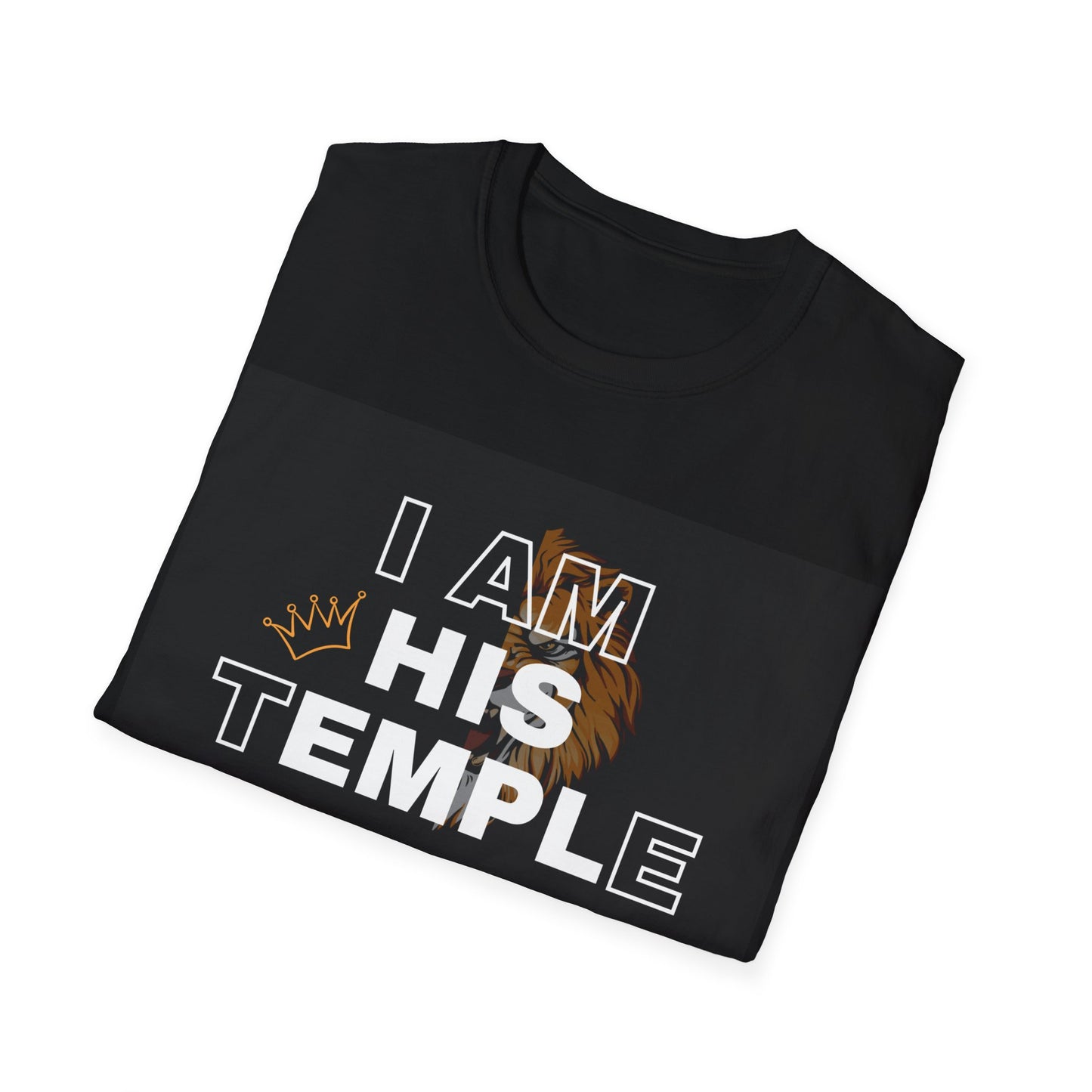 I Am His Temple - Unisex Softstyle T-Shirt