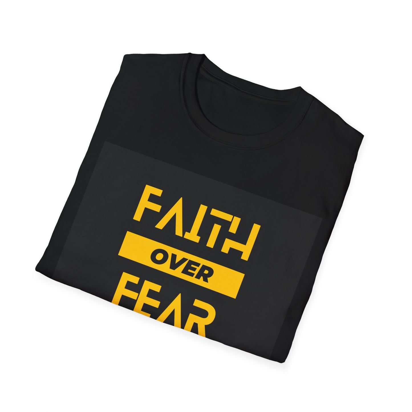 Faith Over Fear - Unisex Softstyle T-Shirt