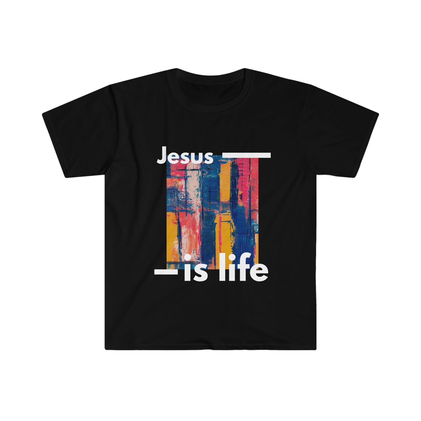 Jesus Is Life - Unisex Softstyle T-Shirt