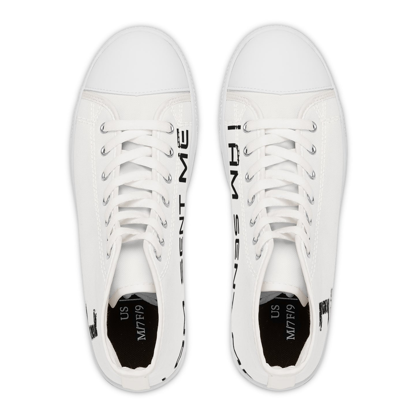 I AM SENT ME - Women's High Top Sneakers