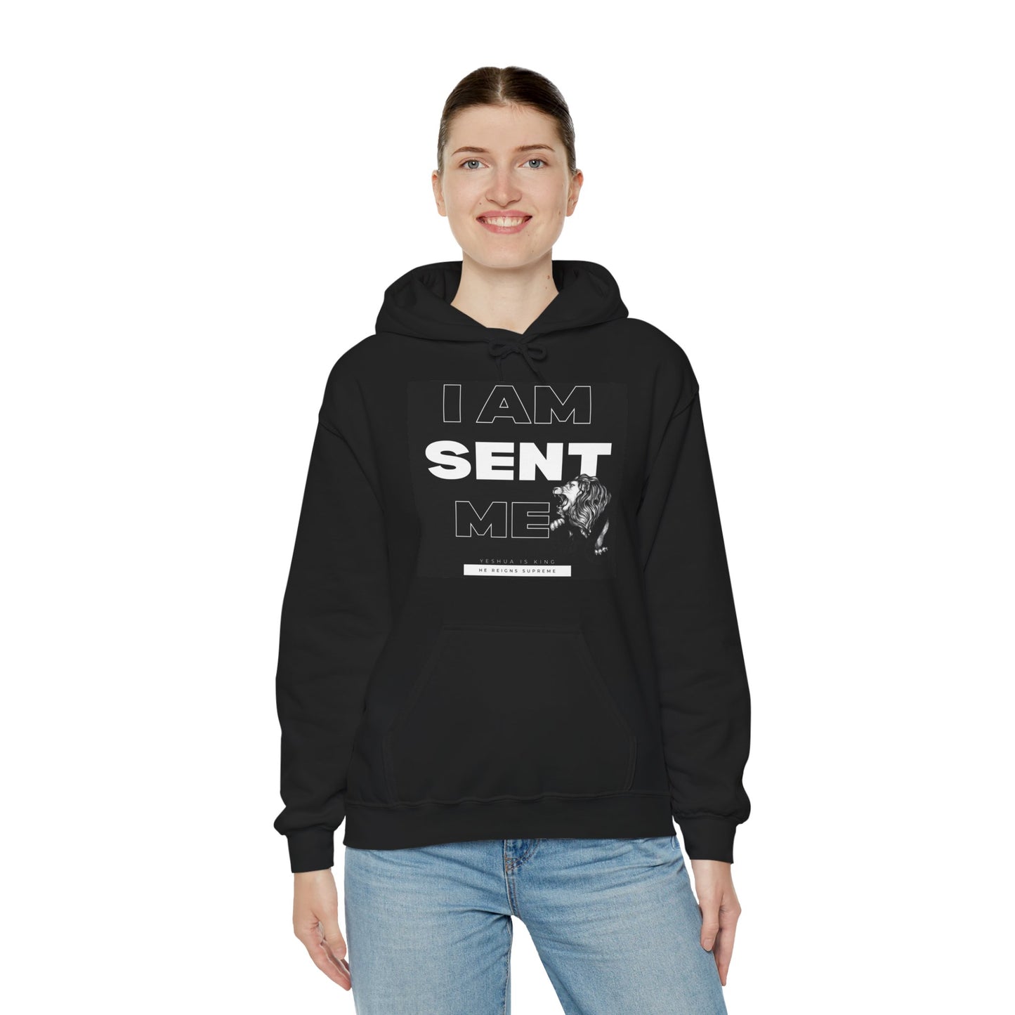 I AM SENT ME - Unisex Heavy Blend™ Hooded Sweatshirt