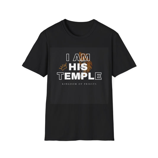 I Am His Temple - Unisex Softstyle T-Shirt