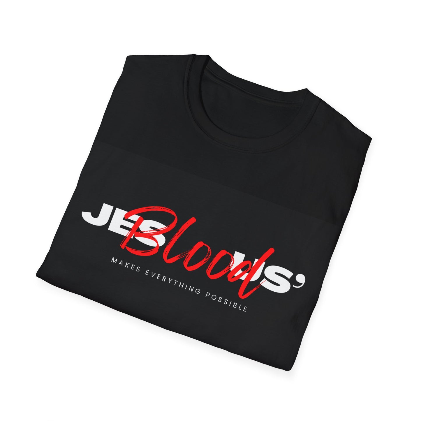 Jesus' Blood - Unisex Softstyle T-Shirt