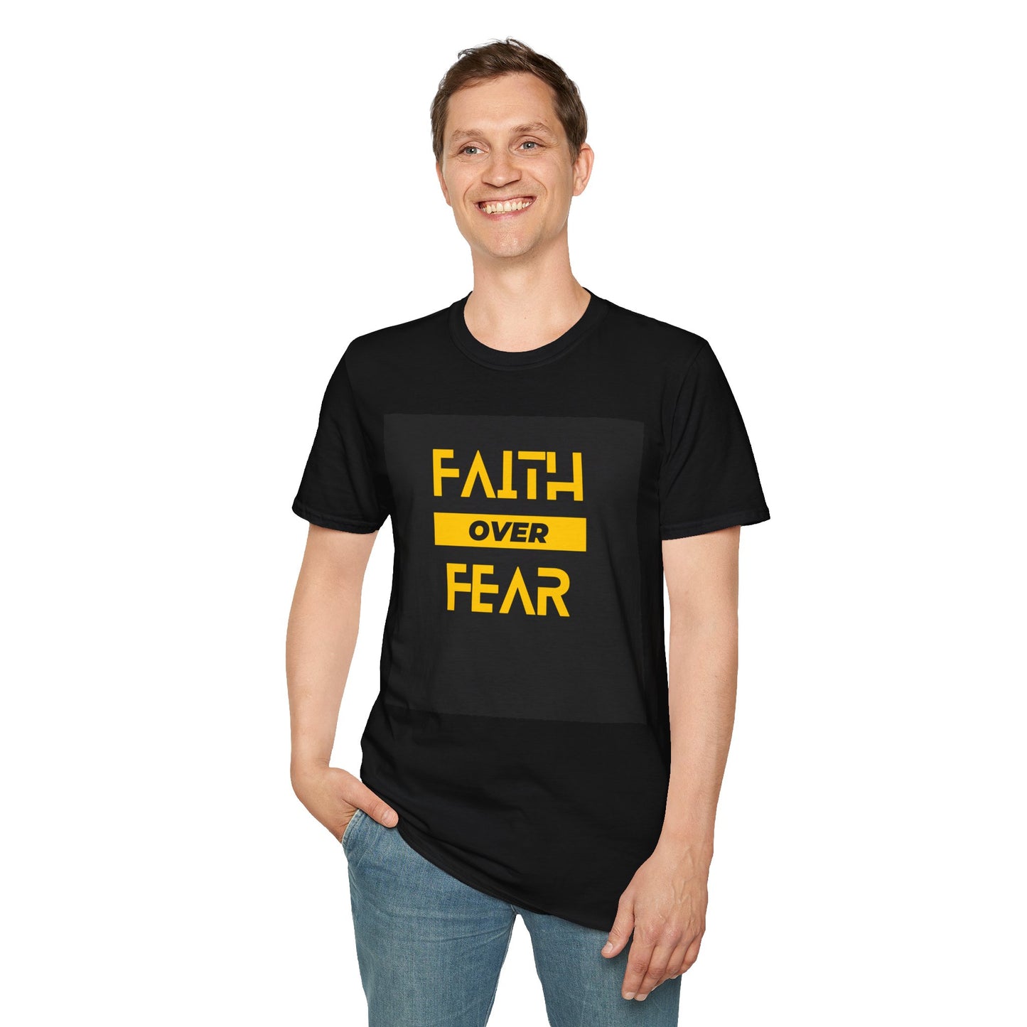 Faith Over Fear - Unisex Softstyle T-Shirt