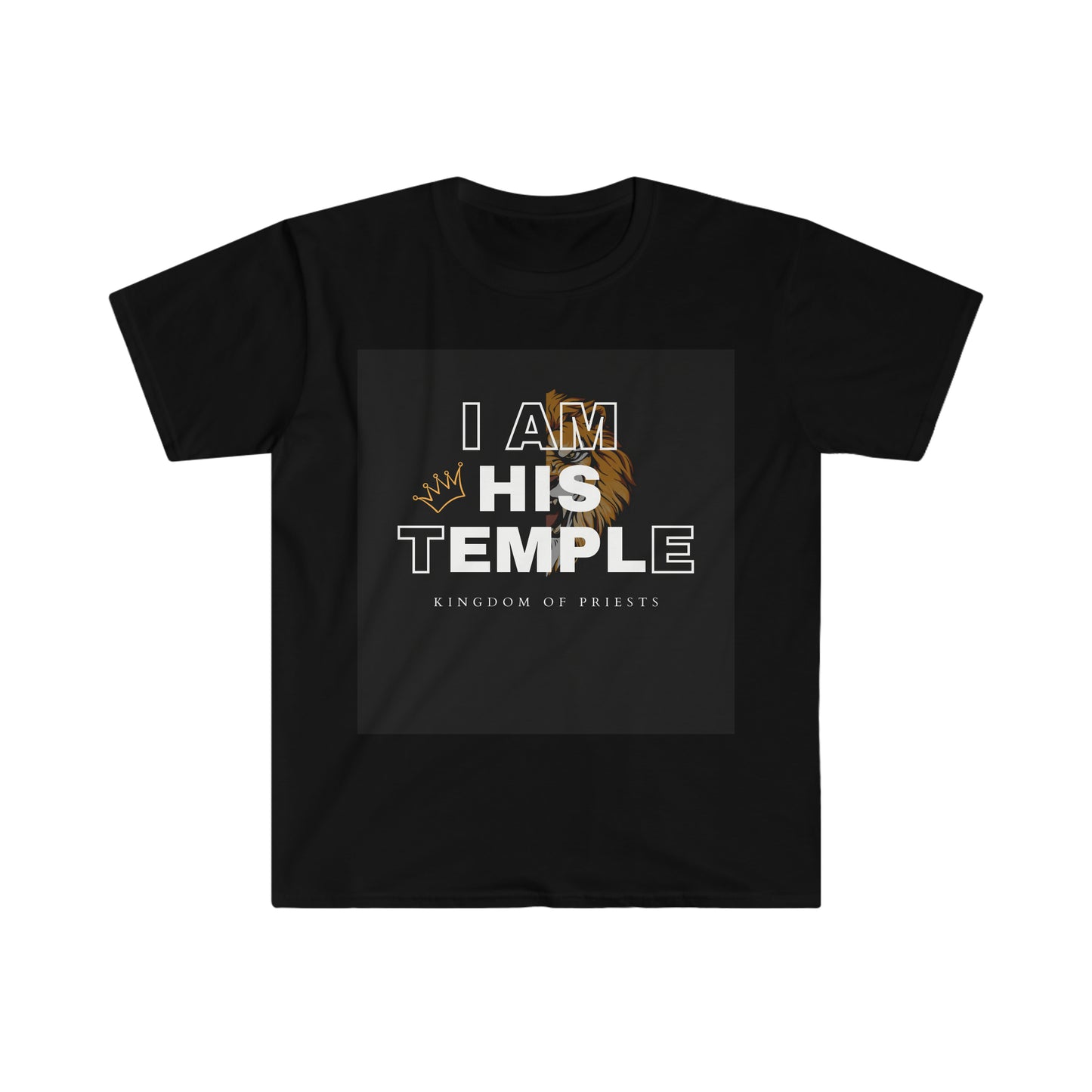 I Am His Temple - Unisex Softstyle T-Shirt