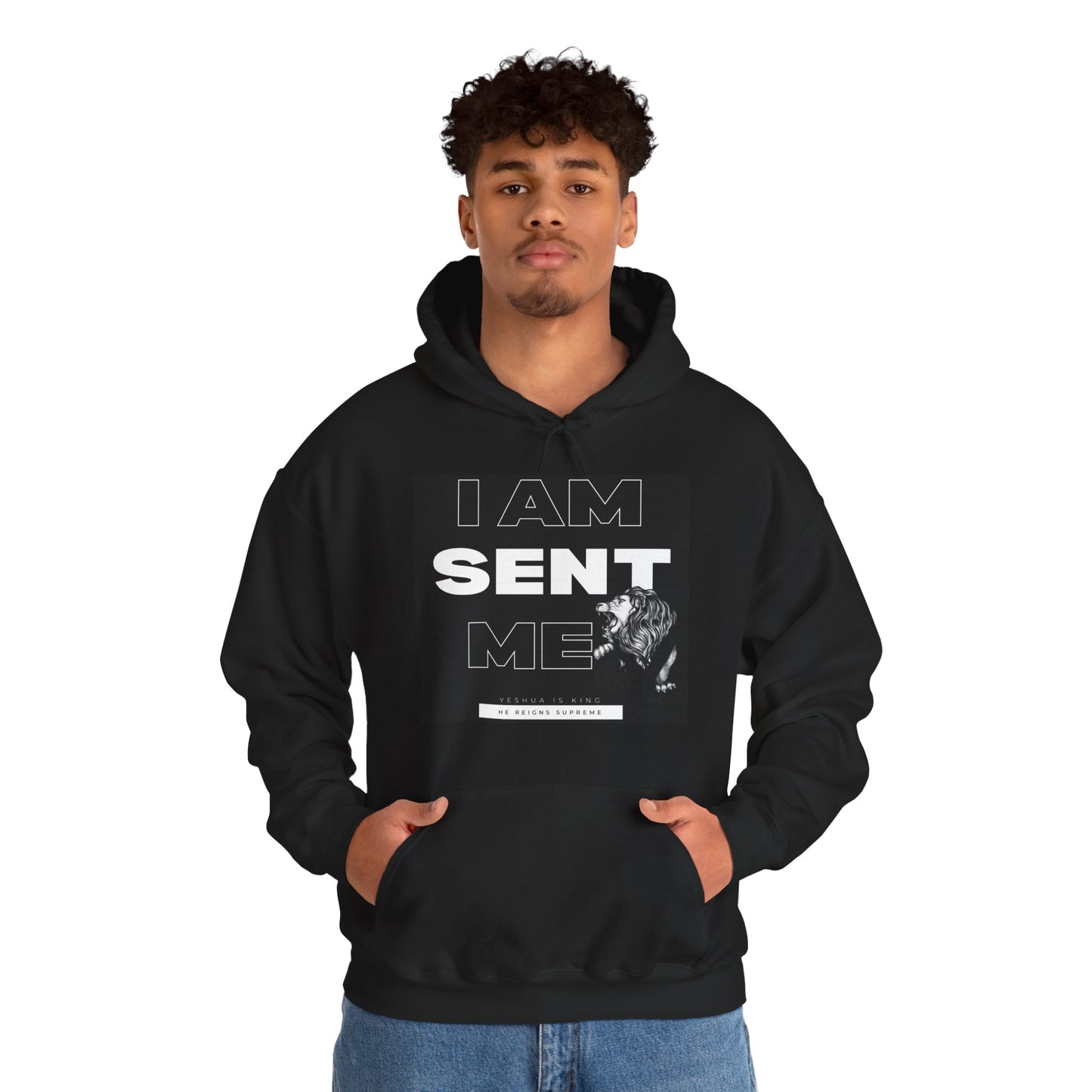 I AM SENT ME - Unisex Heavy Blend™ Hooded Sweatshirt