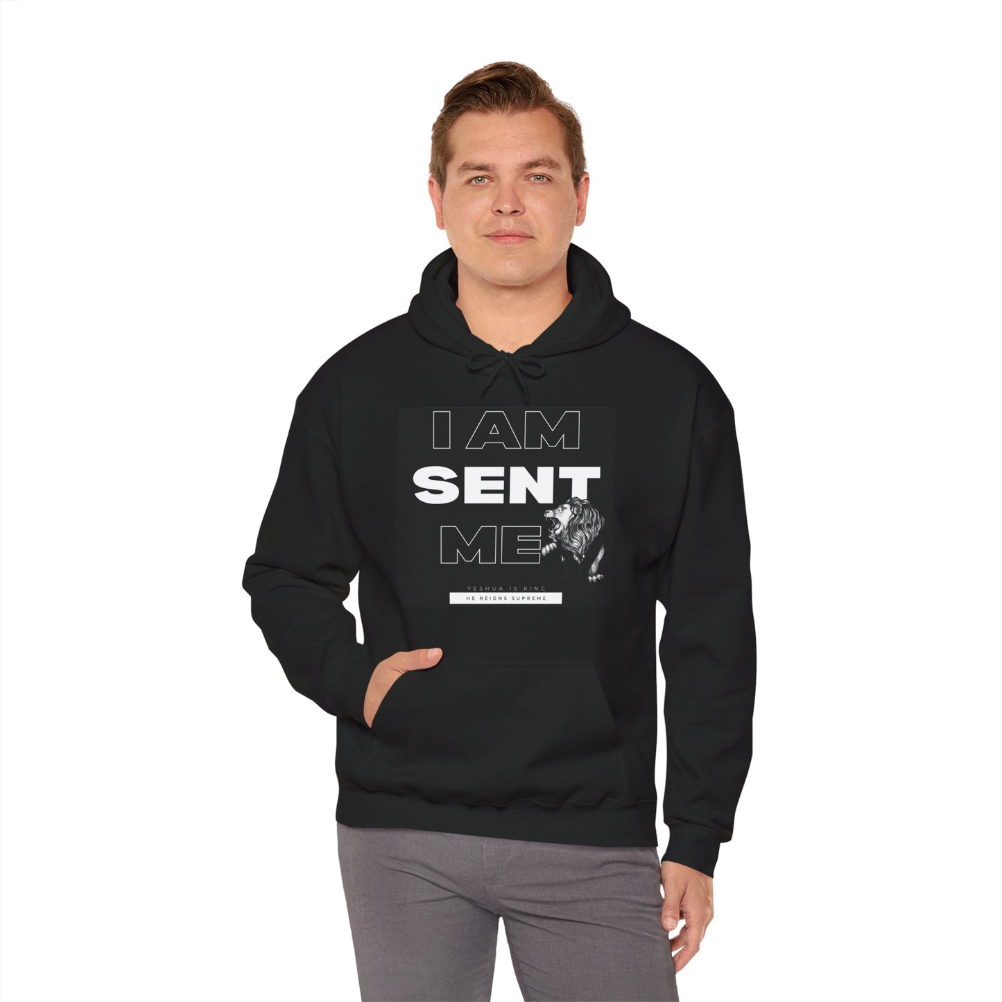 I AM SENT ME - Unisex Heavy Blend™ Hooded Sweatshirt