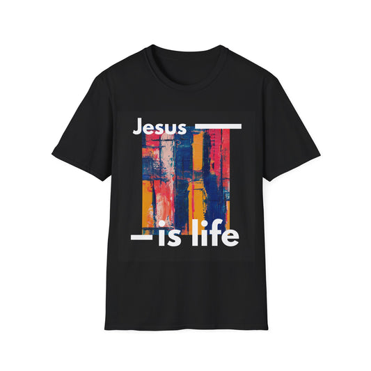 Jesus Is Life - Unisex Softstyle T-Shirt