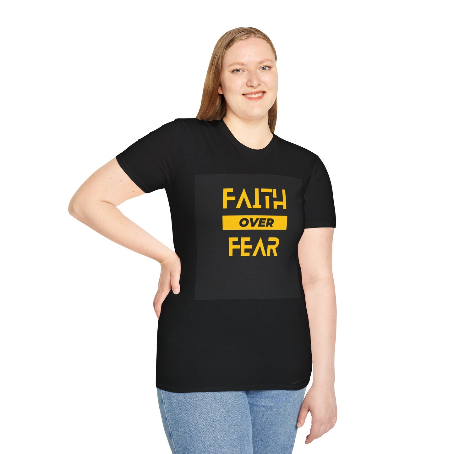 Faith Over Fear - Unisex Softstyle T-Shirt
