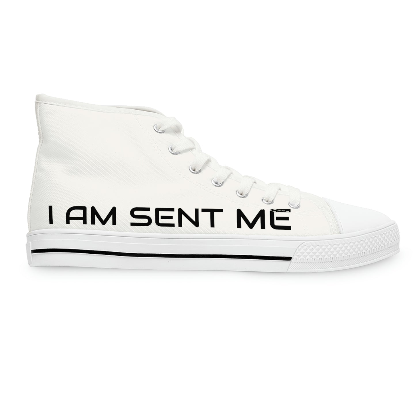 I AM SENT ME - Women's High Top Sneakers