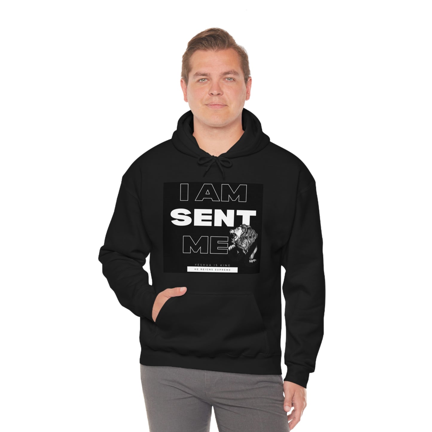 I AM SENT ME - Unisex Heavy Blend™ Hooded Sweatshirt