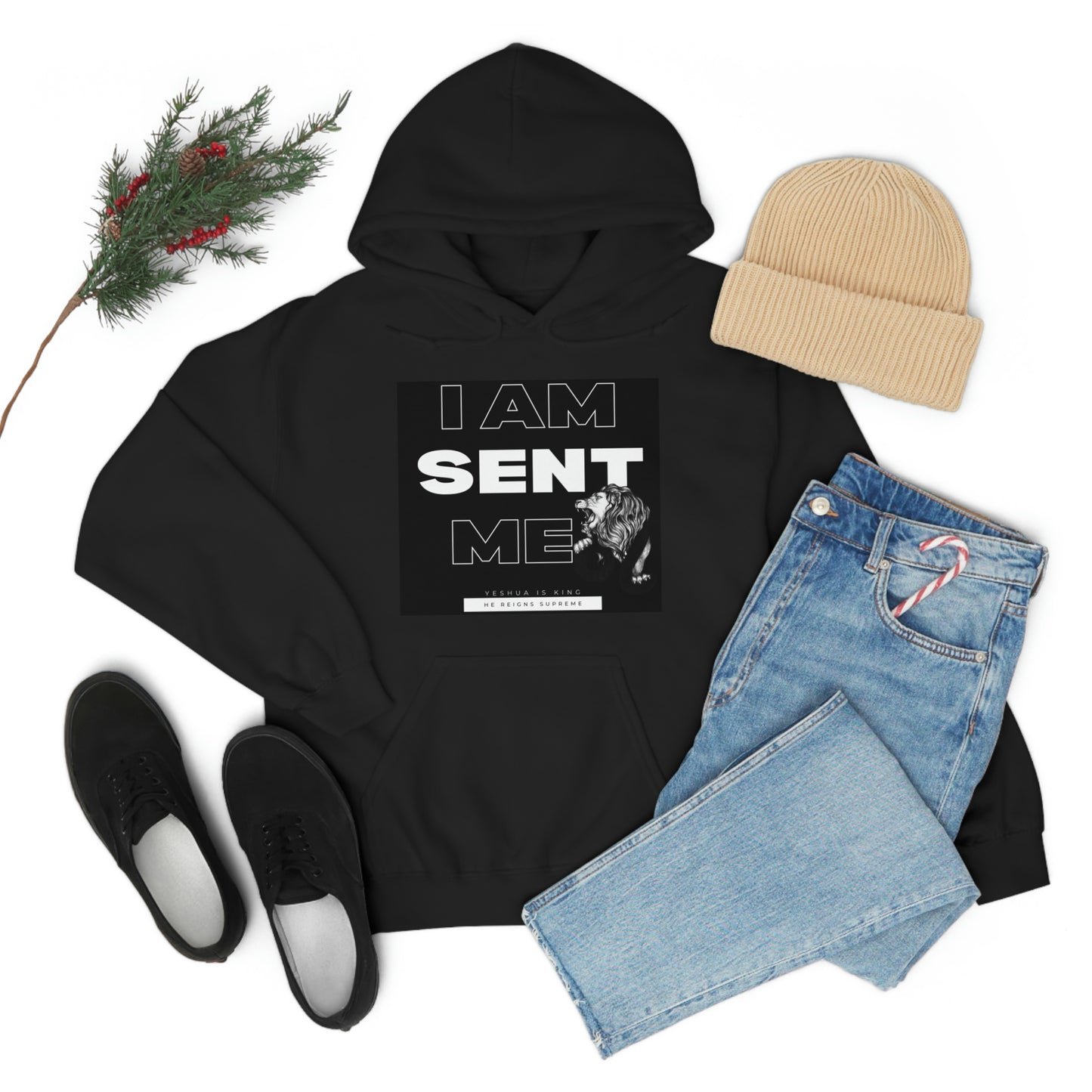 I AM SENT ME - Unisex Heavy Blend™ Hooded Sweatshirt