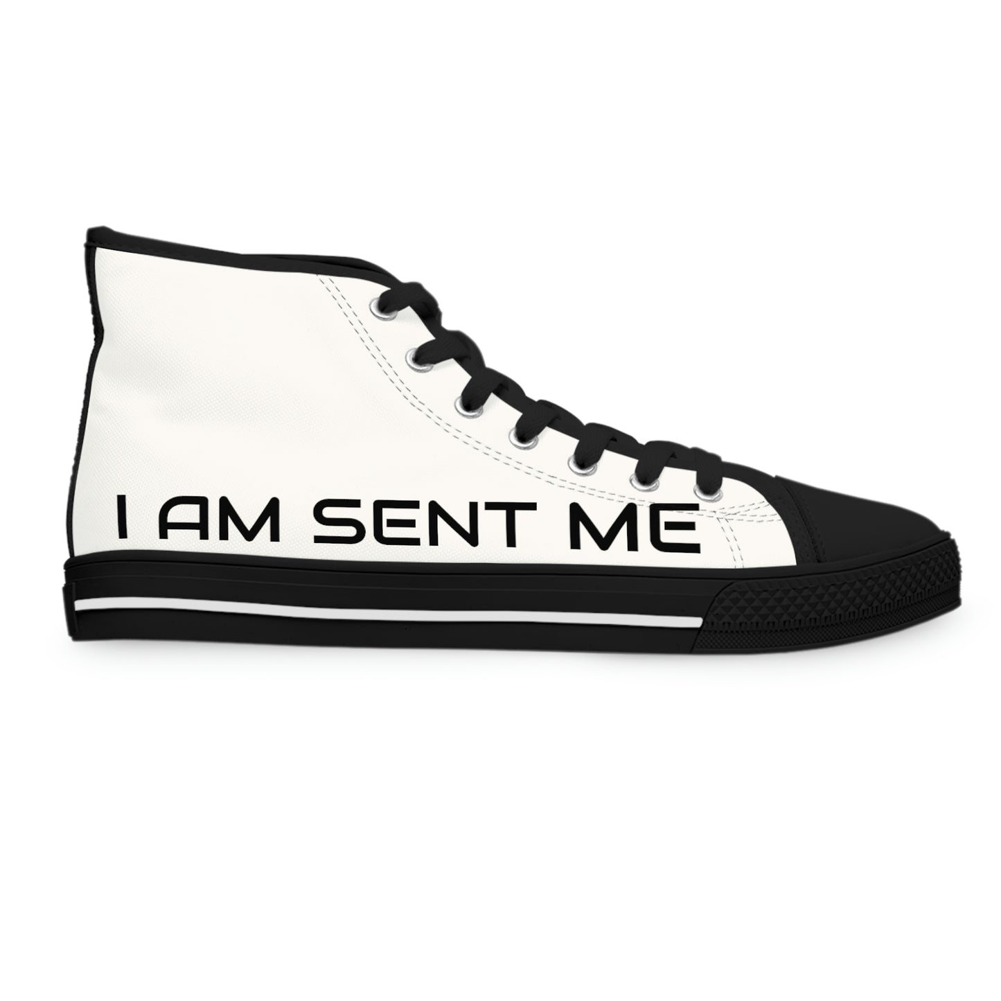 I AM SENT ME - Women's High Top Sneakers