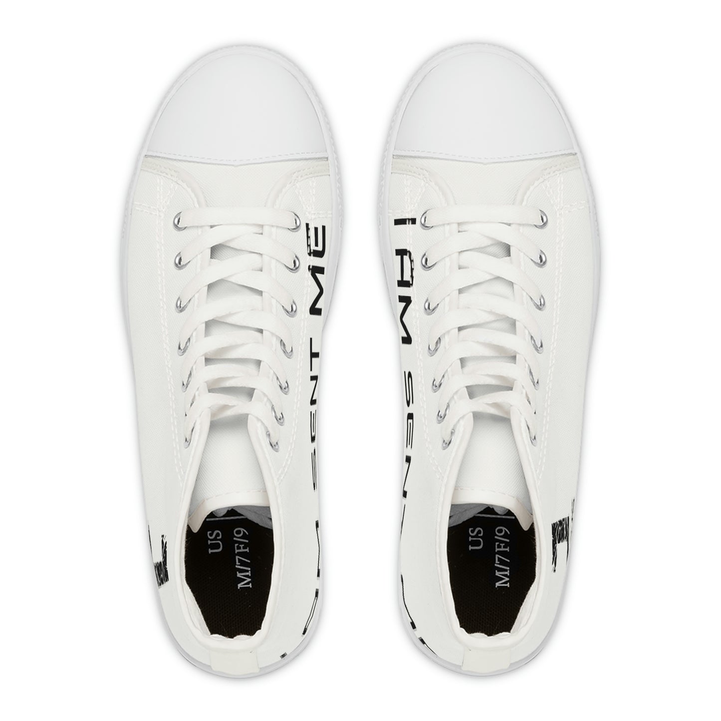 I AM SENT ME - Women's High Top Sneakers