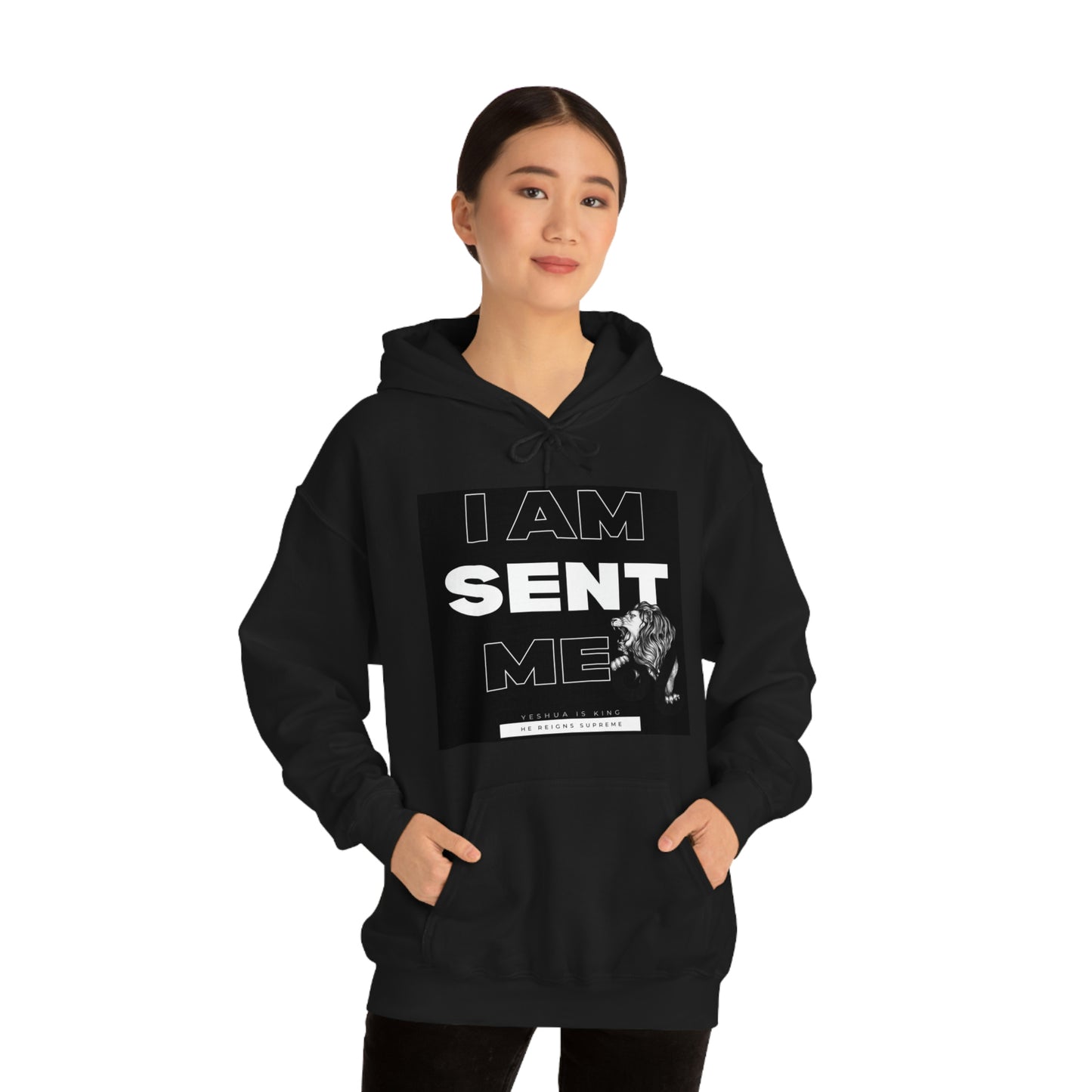 I AM SENT ME - Unisex Heavy Blend™ Hooded Sweatshirt