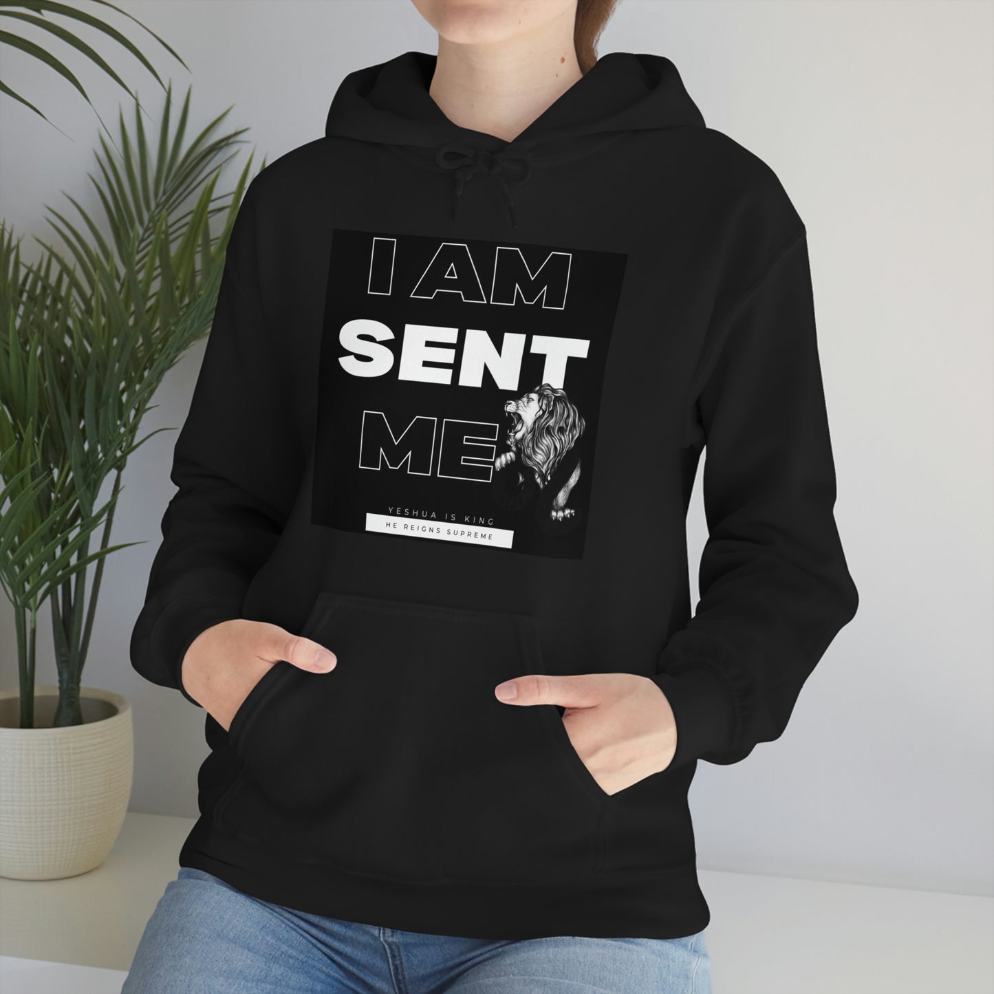 I AM SENT ME - Unisex Heavy Blend™ Hooded Sweatshirt