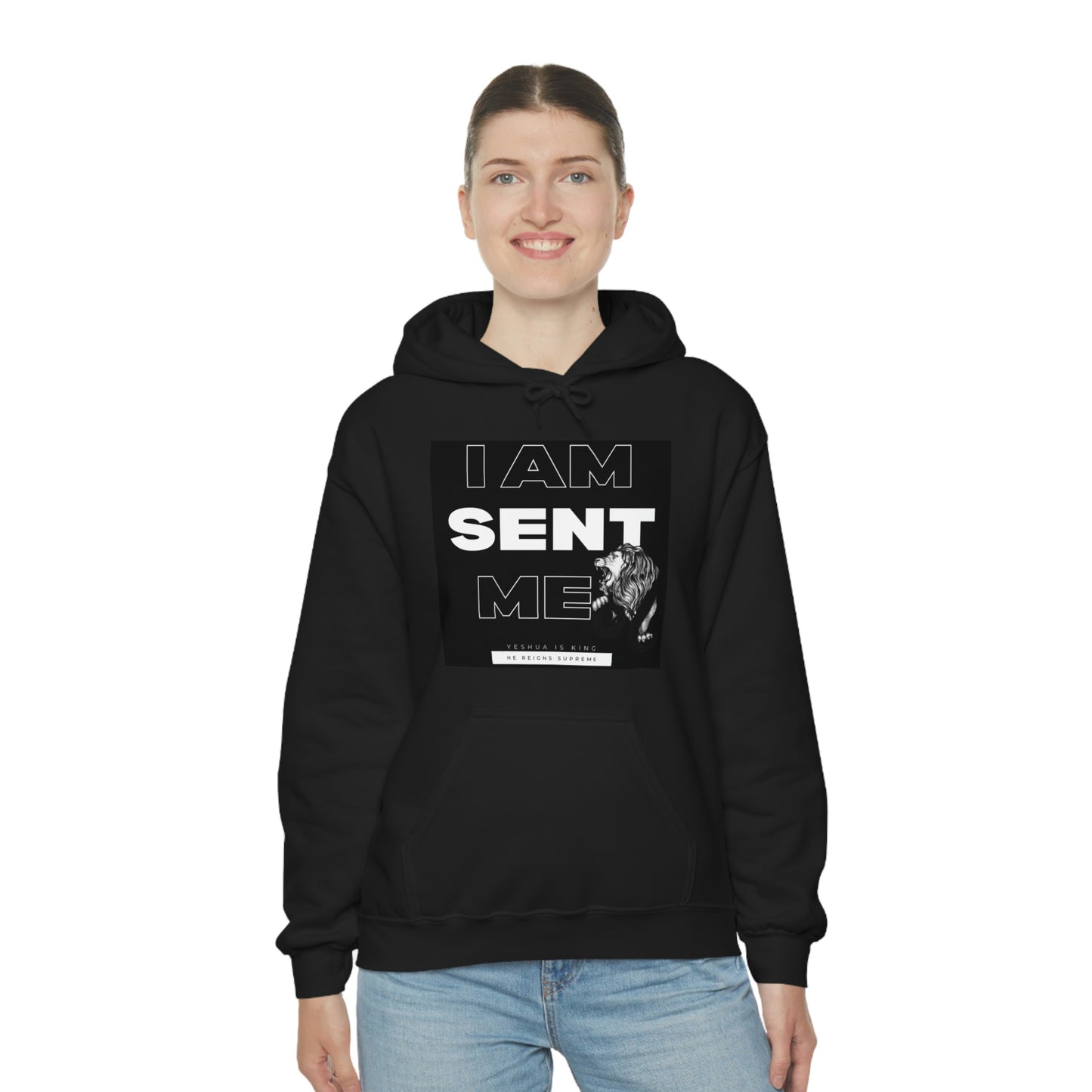 I AM SENT ME - Unisex Heavy Blend™ Hooded Sweatshirt